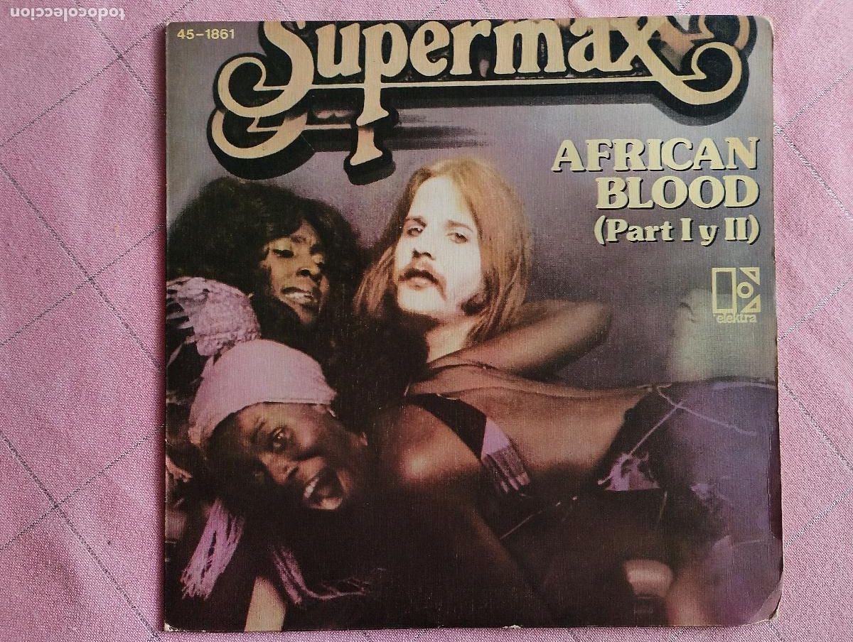 Discos de vinilo: Supermax &ndash; African Blood, 1979 - Foto 1