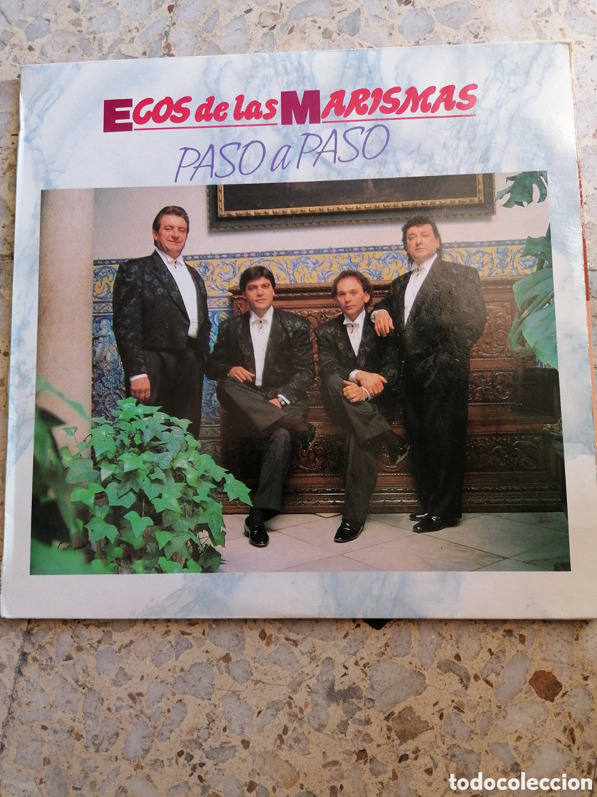 Discos de vinilo: LP ECOS DE LAS MARISMAS PASO A PASO 1991 - Foto 1