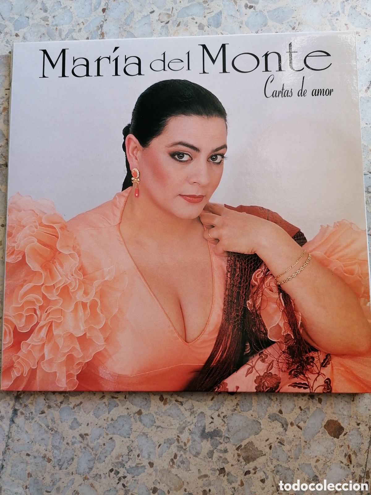 Discos de vinilo: LP MARIA DEL MONTE CARTAS DE AMOR 1994 INSERT - Foto 1