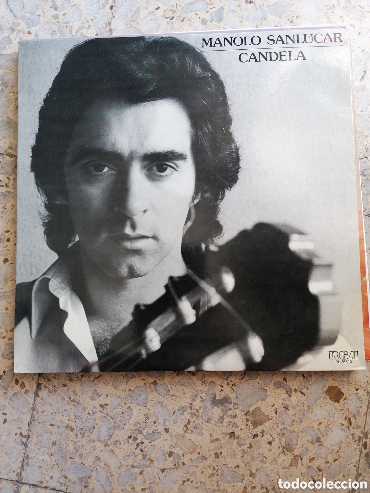 Disques de vinyle: LP MANOLO SANLUCAR CANDELA 1980