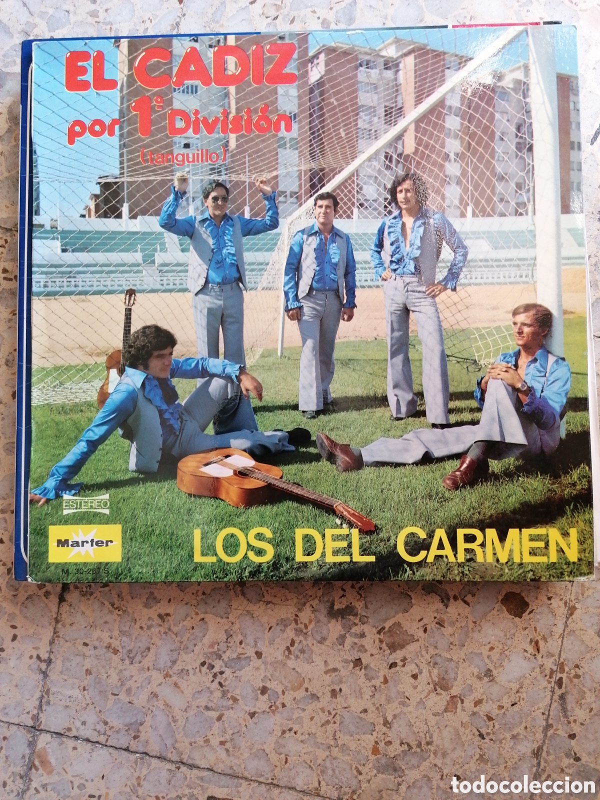 Discos de vinilo: LP EL CADIZ POR 1 DIVISION LOS DEL CARMEN 1977