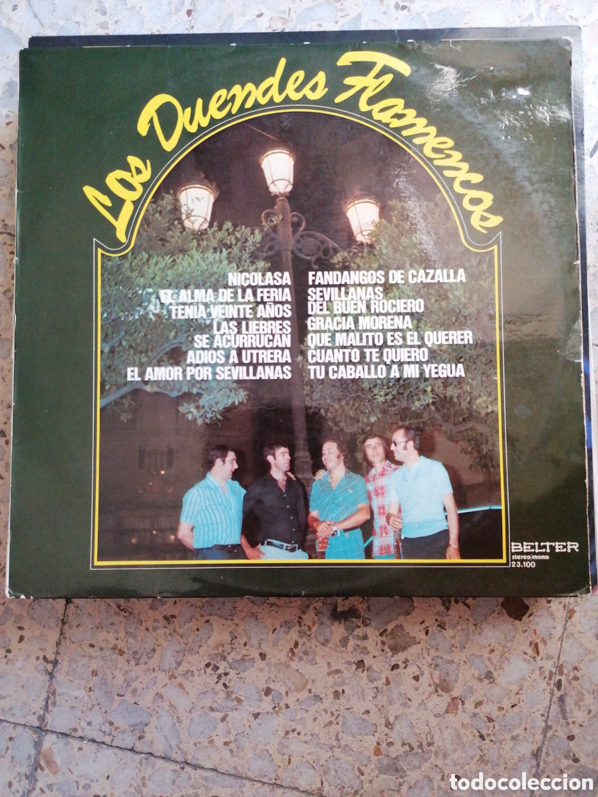 Discos de vinilo: LP LOS DUENDES FLAMENCOS NICOLASA 1975