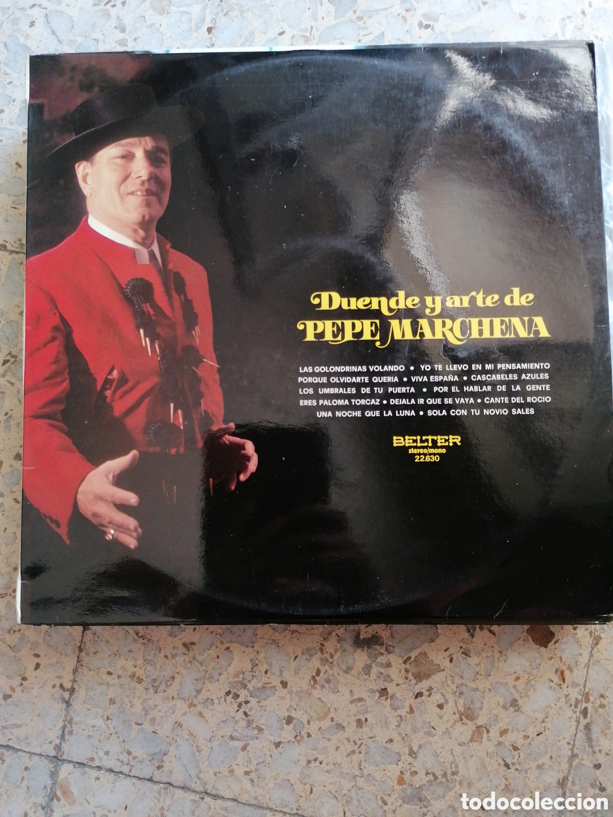 Discos de vinilo: LP PEPE MARCHENA DUENDE Y ARTE 1973 - Foto 1