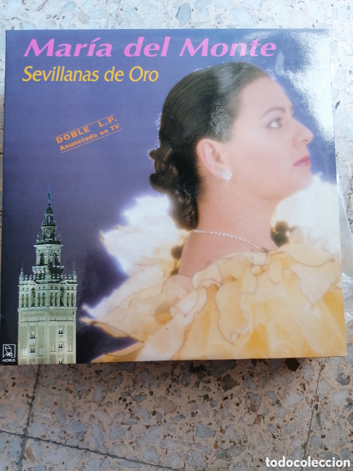 Discos de vinilo: 2 LP MARIA DEL MONTE SEVILLANAS DE ORO 1992 PORTADA DOBLE