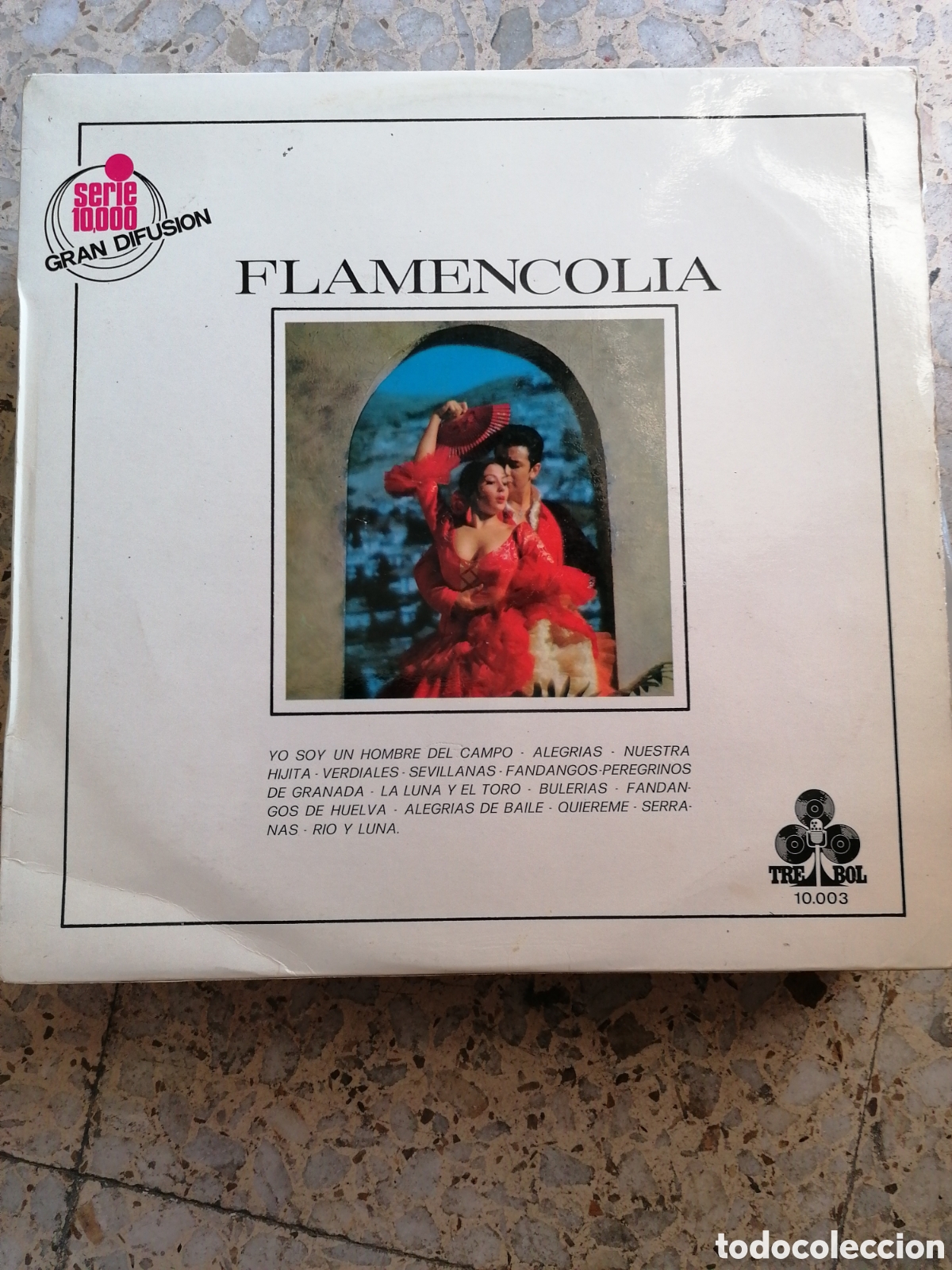 Discos de vinilo: LP FLAMENCOLIA 1970 ADOLFO SEVILLANO MANOLO LABRADOR