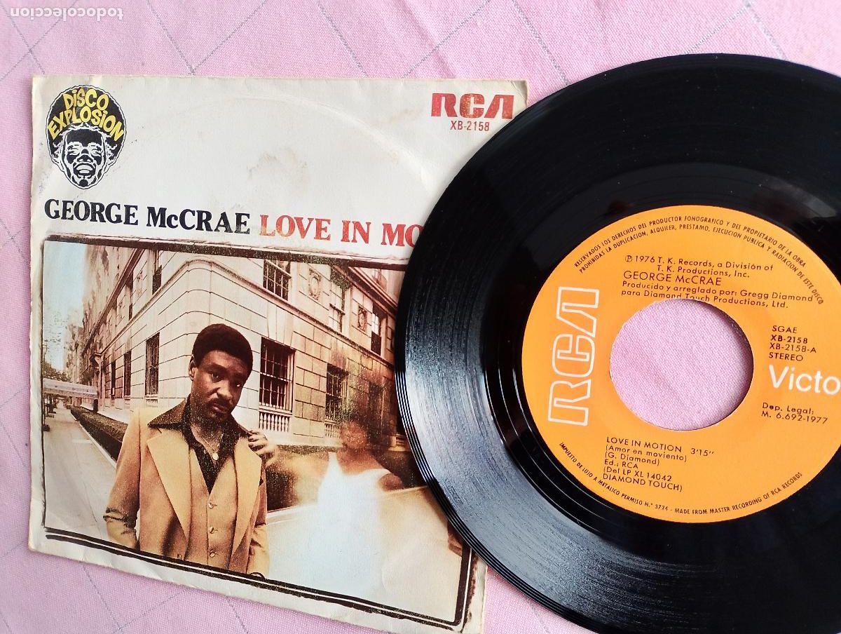 Discos de vinilo: George McCrae &ndash; Love In Motion, 1977 - Foto 2