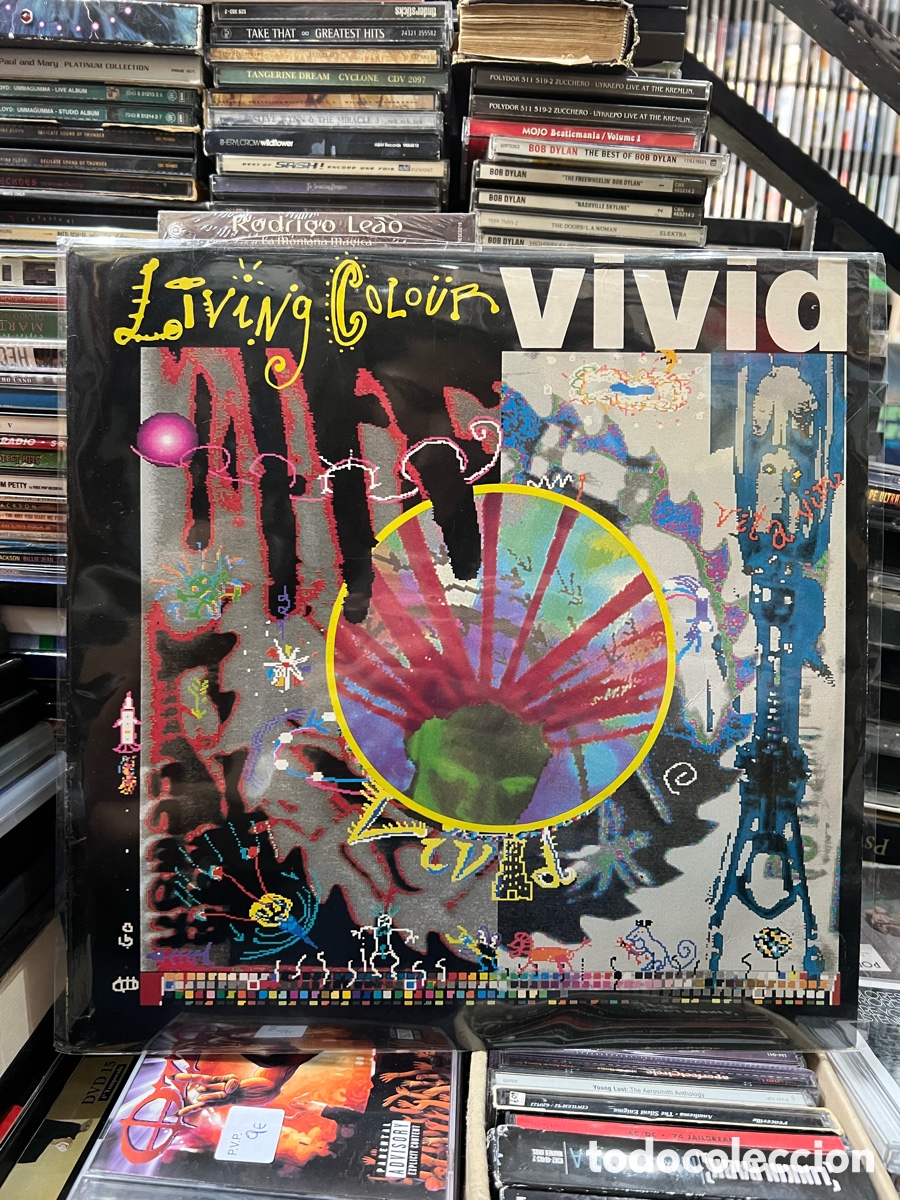 Discos de vinilo: Living colour Vivid Lp