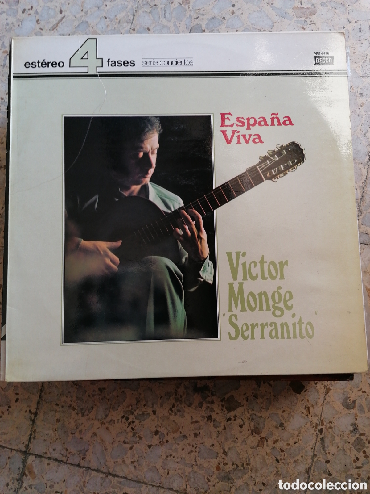 Discos de vinilo: LP VICTOR MONGE SERRANITO ESPA&Ntilde;A VIVA 1978