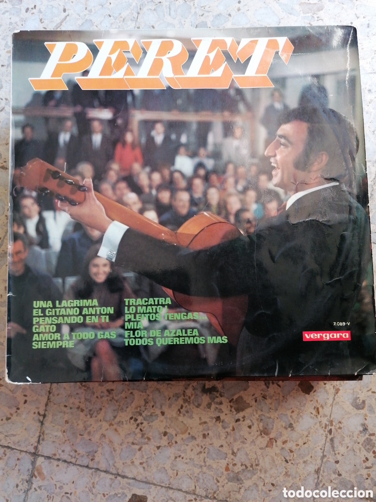 Discos de vinilo: LP PERET UNA LAGRIMA 1968 - Foto 1