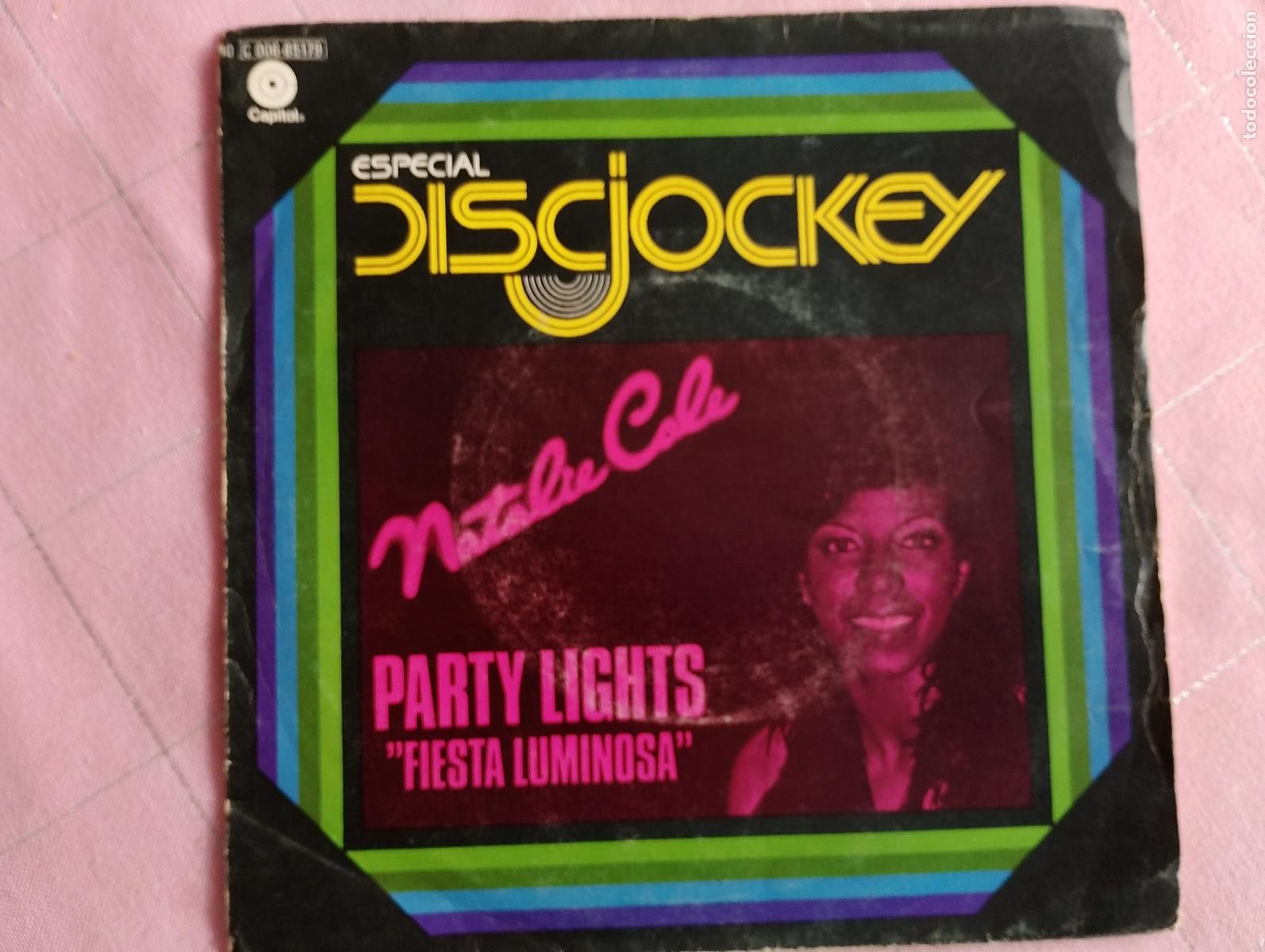 Discos de vinilo: Natalie Cole &ndash; Party Lights = Fiesta Luminosa, 1977