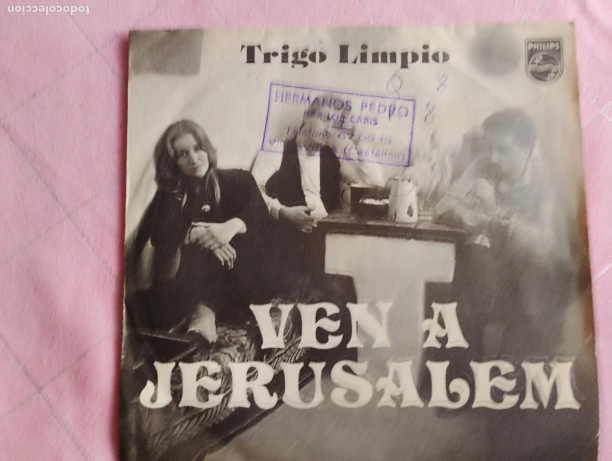 Discos de vinilo: Trigo Limpio &ndash; Ven A Jerusalem, 1978 - Foto 2