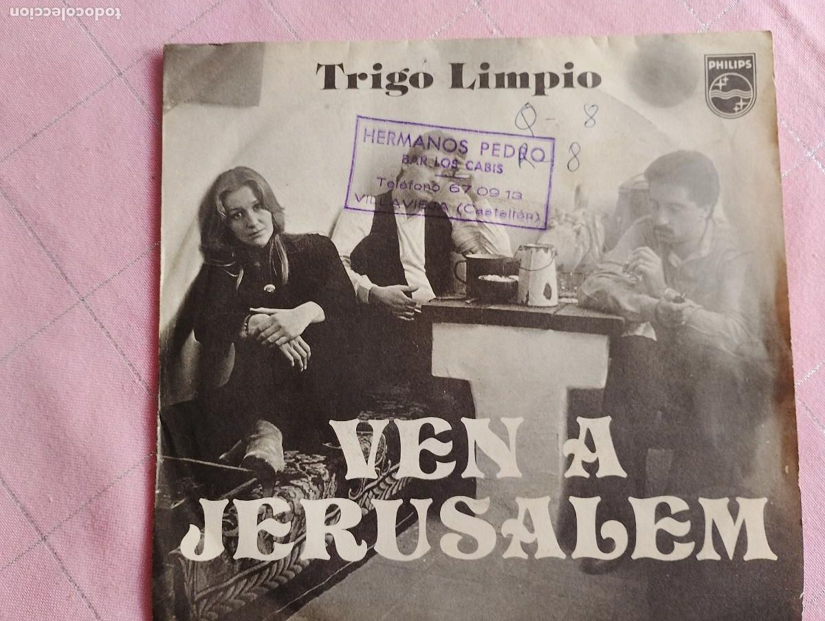Discos de vinilo: Trigo Limpio &ndash; Ven A Jerusalem, 1978