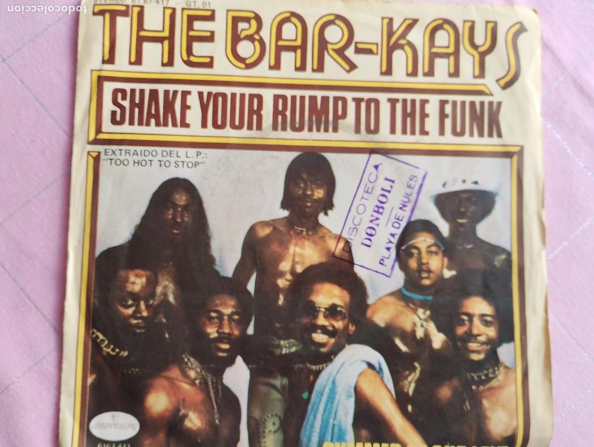 Discos de vinilo: The Bar-Kays &ndash; Shake Your Rump To The Funk, 1976