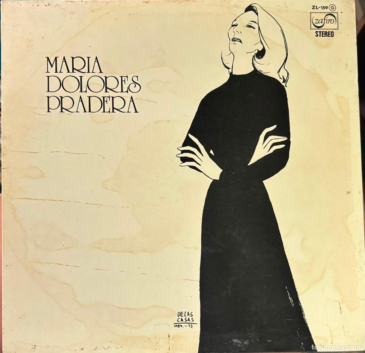 Discos de vinilo: LP MAR&Iacute;A DOLORES PRADERA. LP-SEXT-1256