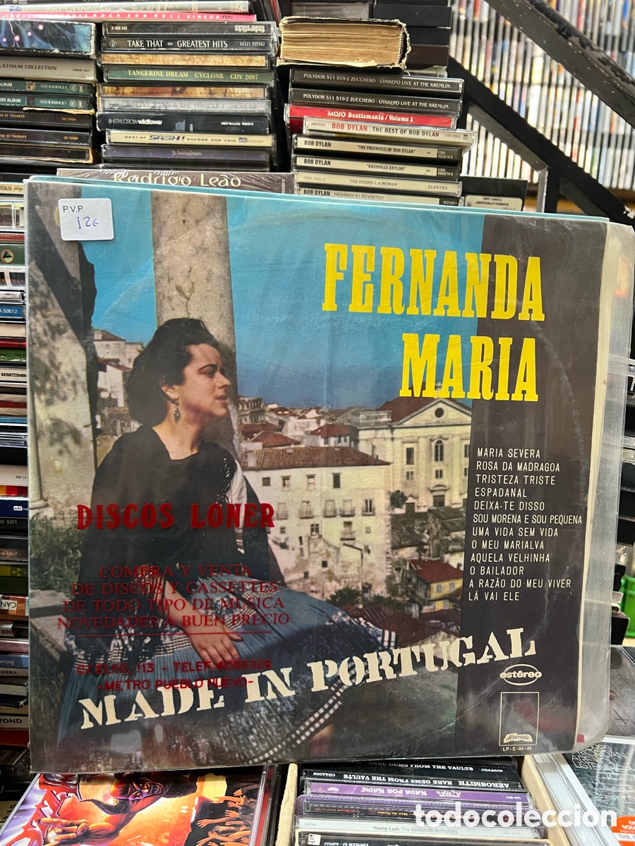 Discos de vinilo: Fernanda Mar&iacute;a Made in Portugal