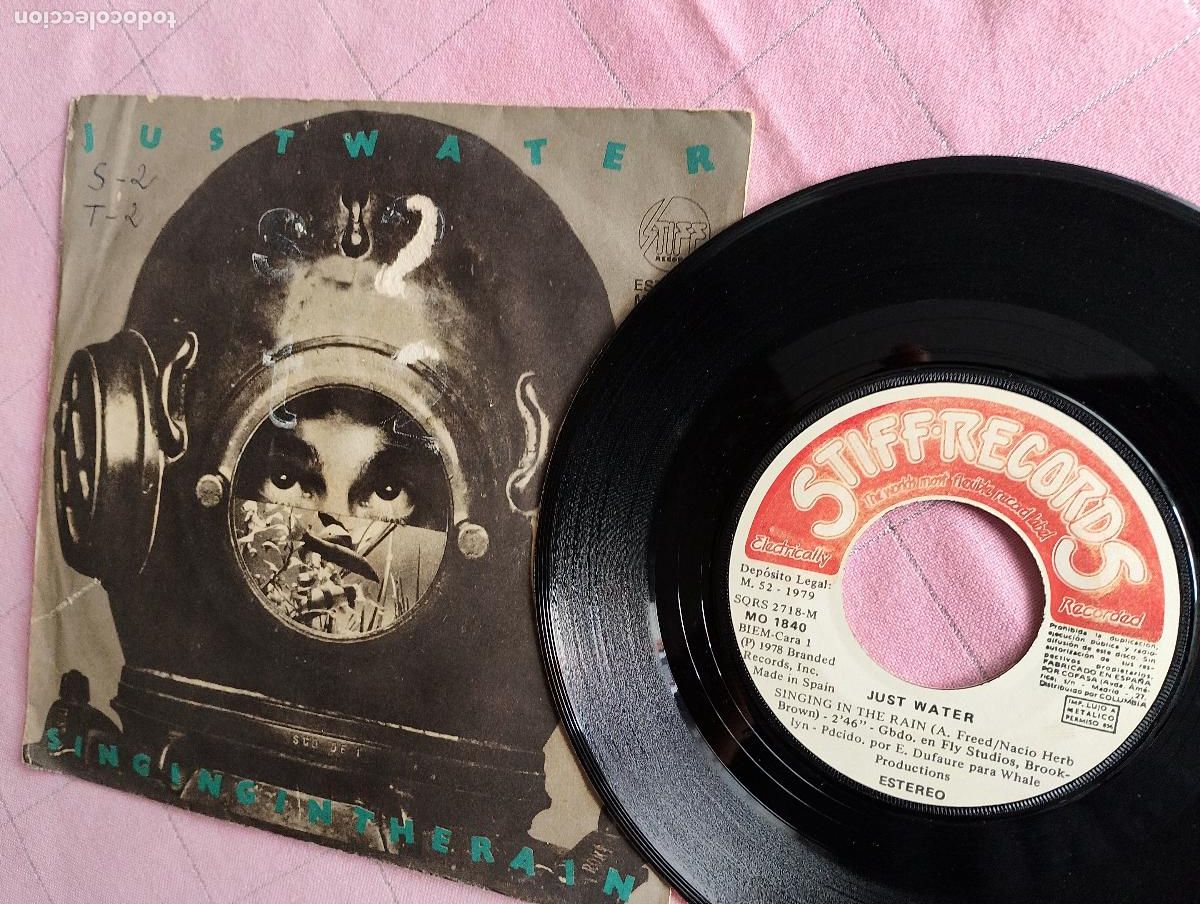 Discos de vinilo: Just Water &ndash; Singing In The Rain, 1979 - Foto 4