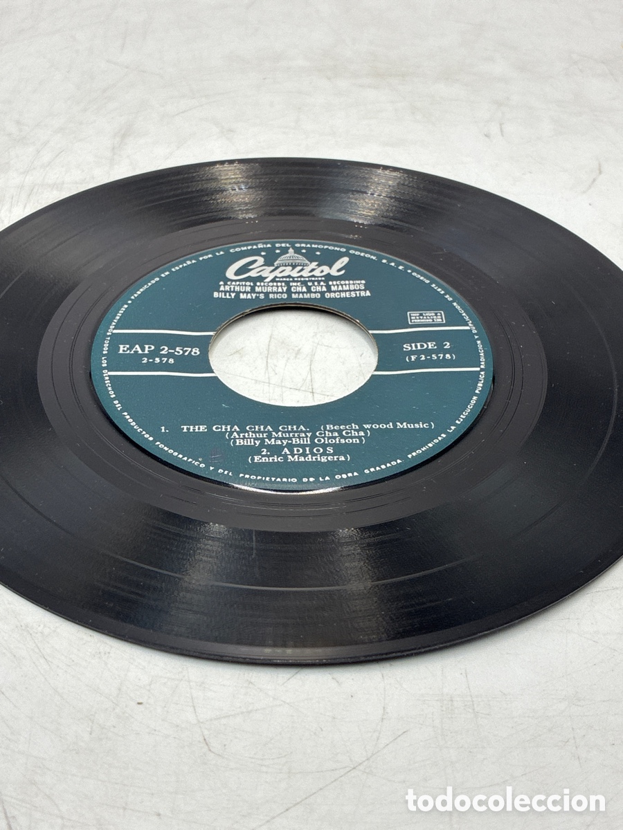 Discos de vinilo: Arthur Murray . Cha Cha Mambos. Parte 2. - Foto 3