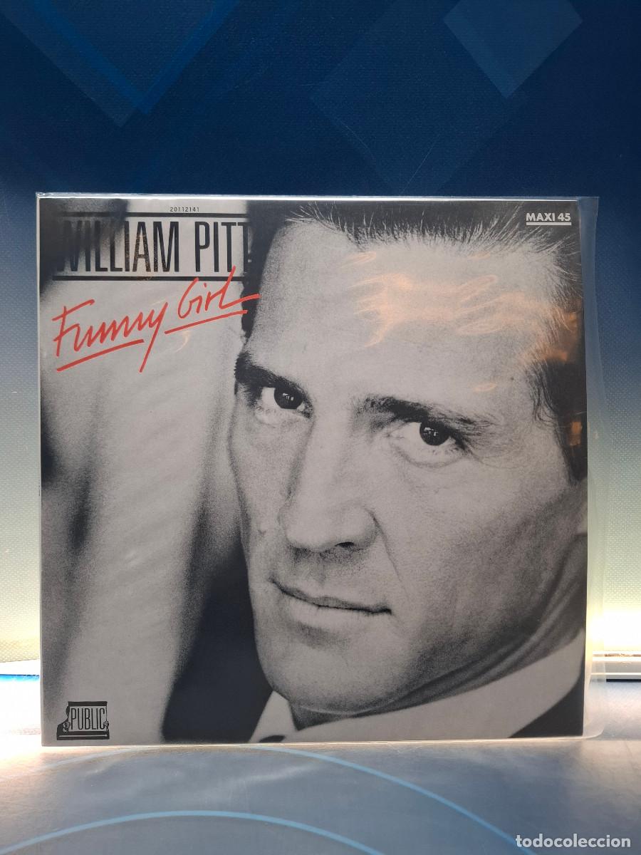 Discos de vinilo: Disco, Lp, William Pitt, Funny Girl, 1987