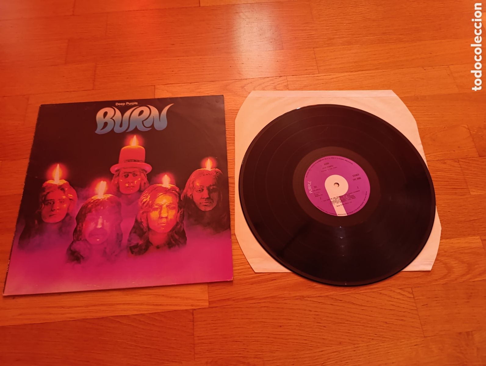 Vinyl-Schallplatten: Deep Purple - Burn (lp 1974 copia brit&aacute;nica)