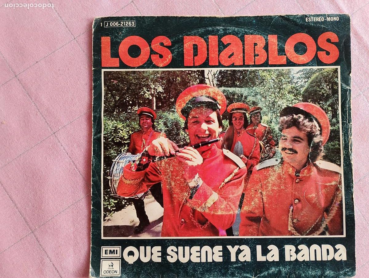 Discos de vinilo: Los Diablos &ndash; Que Suene Ya La Banda 1976 - Foto 2