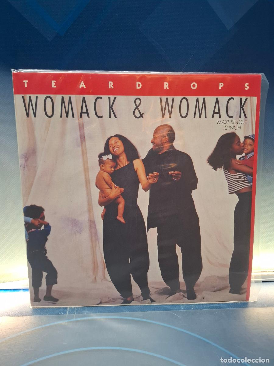 Discos de vinilo: Disco, Lp, Womack & Womack, Teardrops, 1988