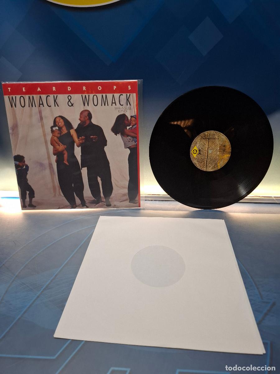 Discos de vinilo: Disco, Lp, Womack & Womack, Teardrops, 1988 - Foto 4