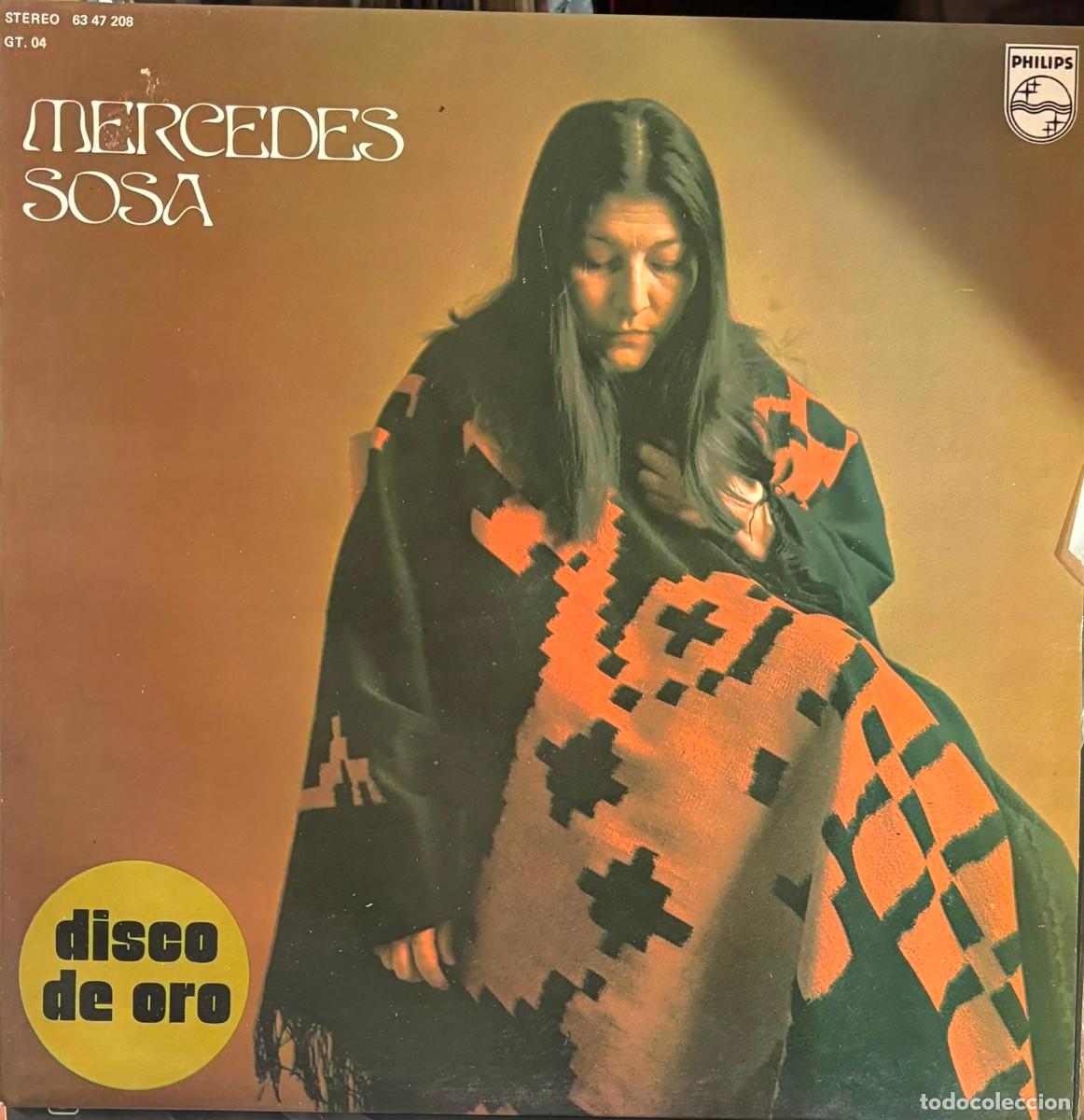 Discos de vinilo: LP MERCEDES SOSA. LP-SEXT-1257