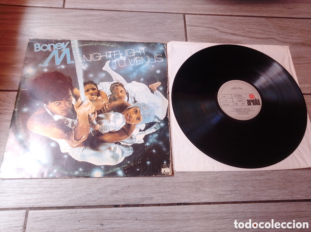Discos de vinilo: BONEY M - NIGHTFLIGHT TO VENUS - MAXI - SPAIN - ARIOLA - L -