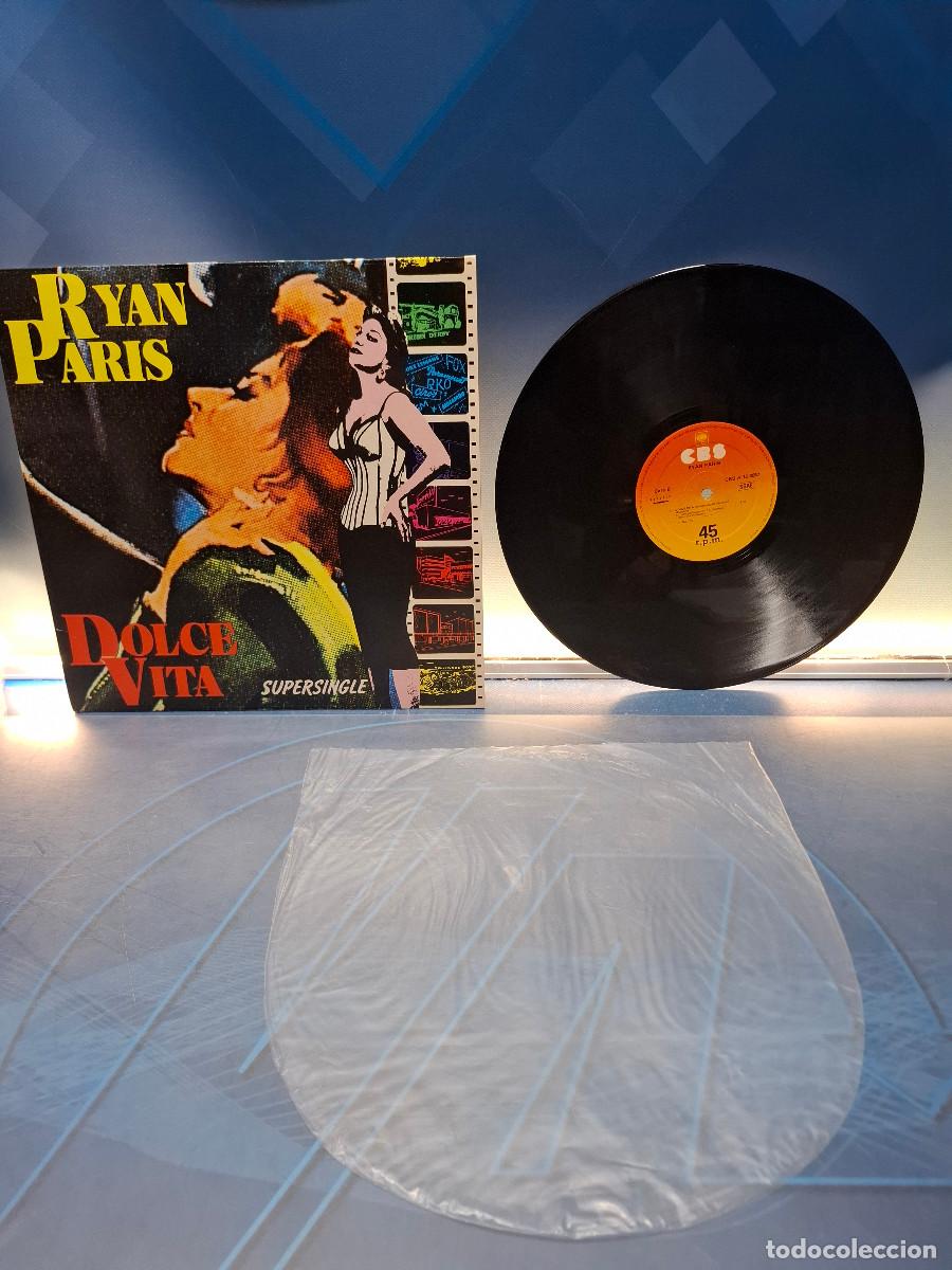 Discos de vinilo: Disco, Lp, Ryan Paris, Dolce Vita, 1983 - Foto 4