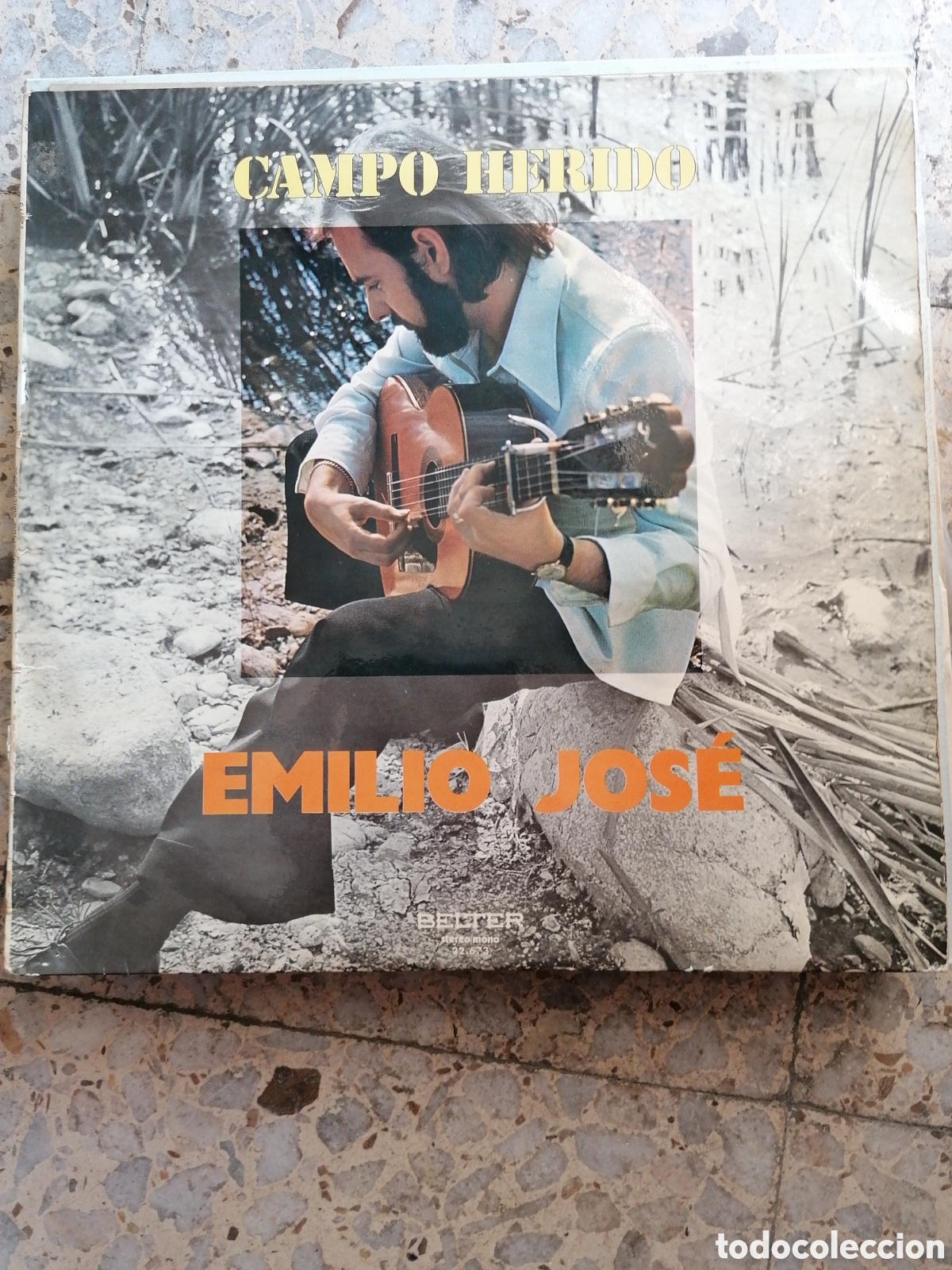 Discos de vinilo: LP EMILIO JOSE CAMPO HERIDO 1972