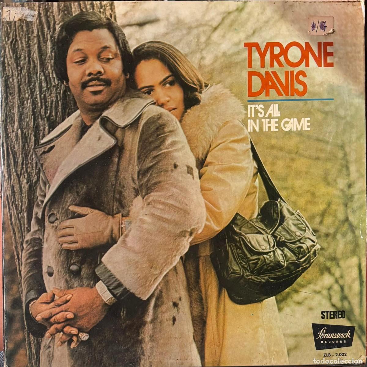 Discos de vinilo: LP TYRONE DAVIS-IT'S ALL IN THE GAME. LP-SEXT-1264