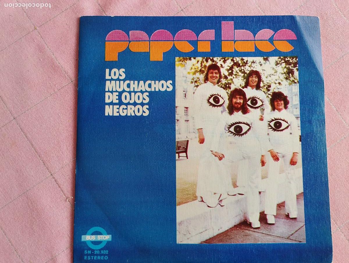 Discos de vinilo: Paper Lace &ndash; Los Muchachos De Ojos Negros, 1974