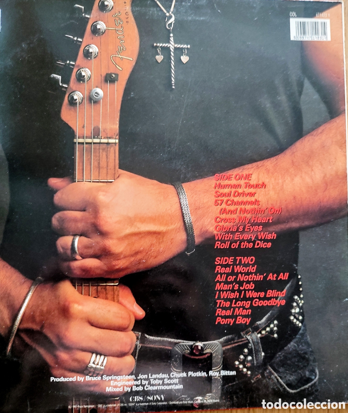 Discos de vinilo: LP BRUCE SPRINGTEEN HARD ROCK