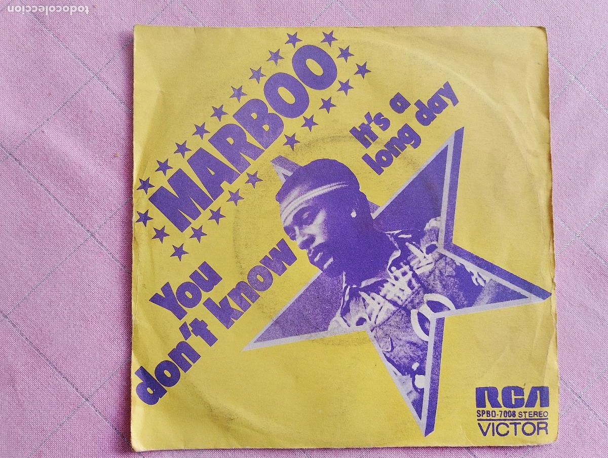 Discos de vinilo: Marboo &ndash; You Don't Know / It's A Long Day, 1974
