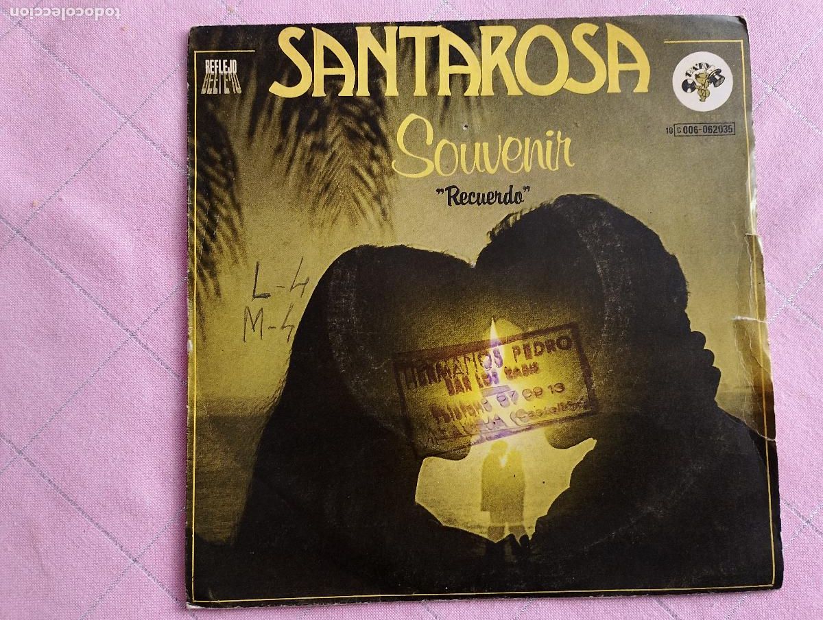 Discos de vinilo: Santarosa &ndash; Souvenir, 1978 - Foto 1