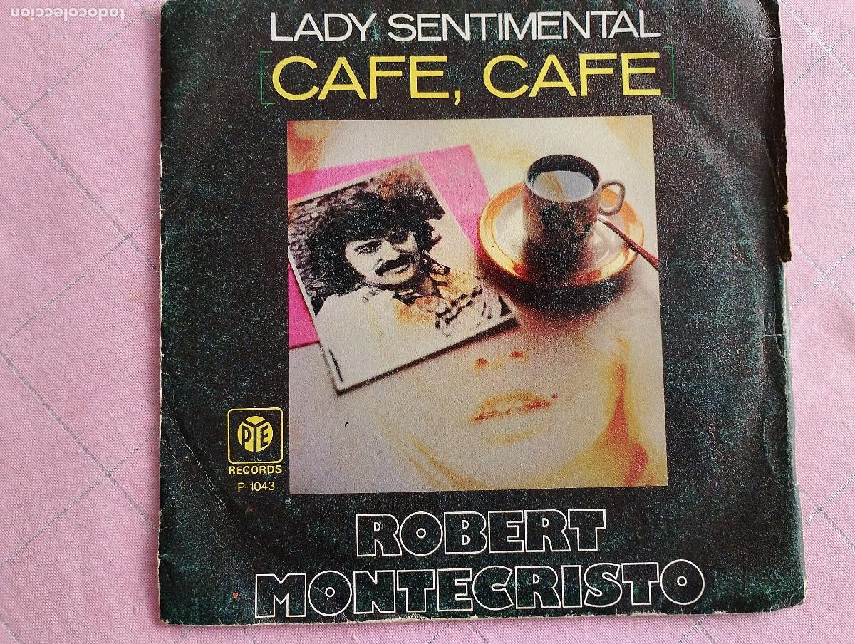 Discos de vinilo: Robert Montecristo* &ndash; Lady Sentimental (Caf&eacute;, Caf&eacute;) 1977 - Foto 1