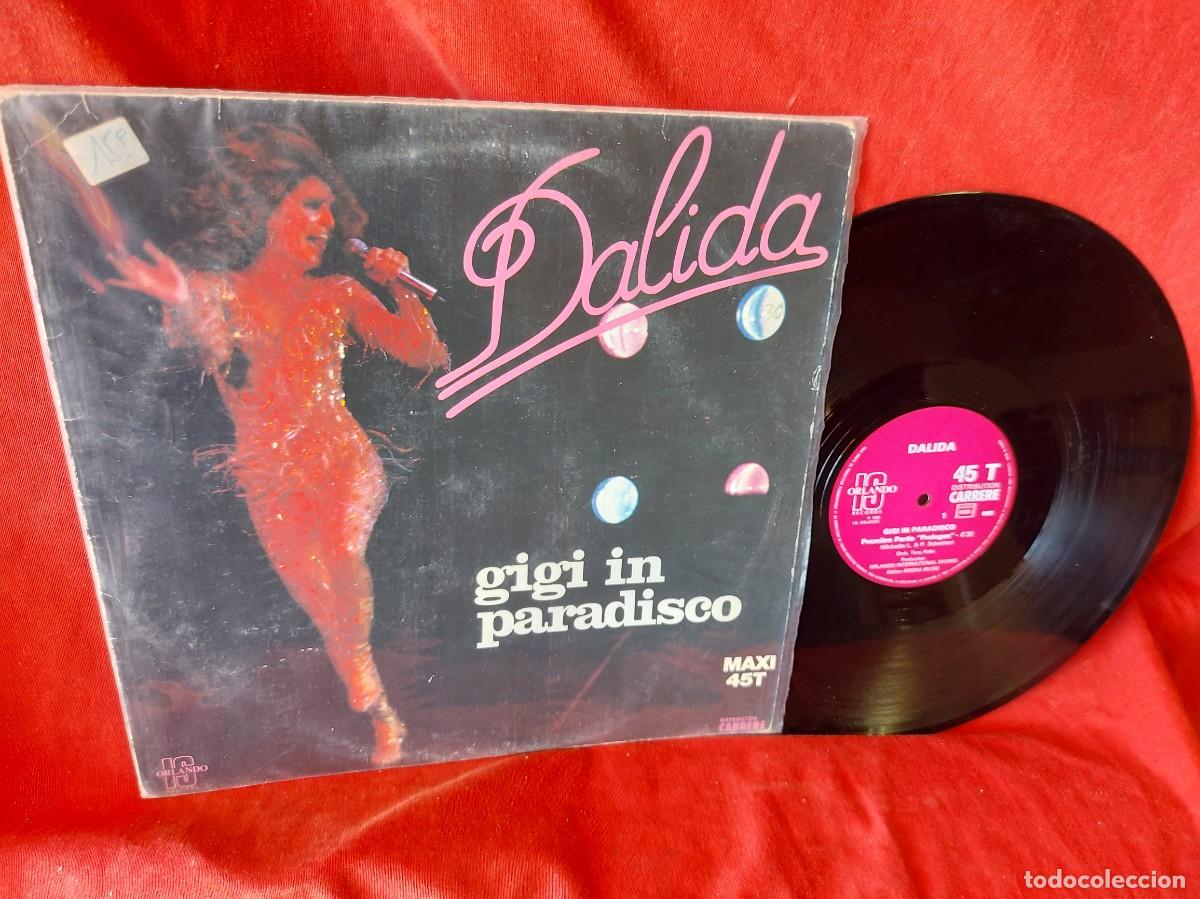 Discos de vinilo: LP DALIDA , GINGI IN PARADISCO 1980 FRANCE (( PEDIDOS MINIMOS 10 &euro; ) , CAJA N&ordm;1 - LP