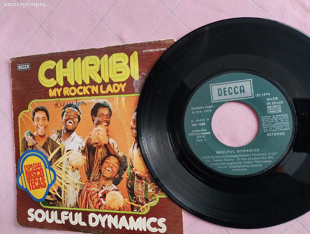 Discos de vinilo: Soulful Dynamics &ndash; Chiribi, 1976 - Foto 2
