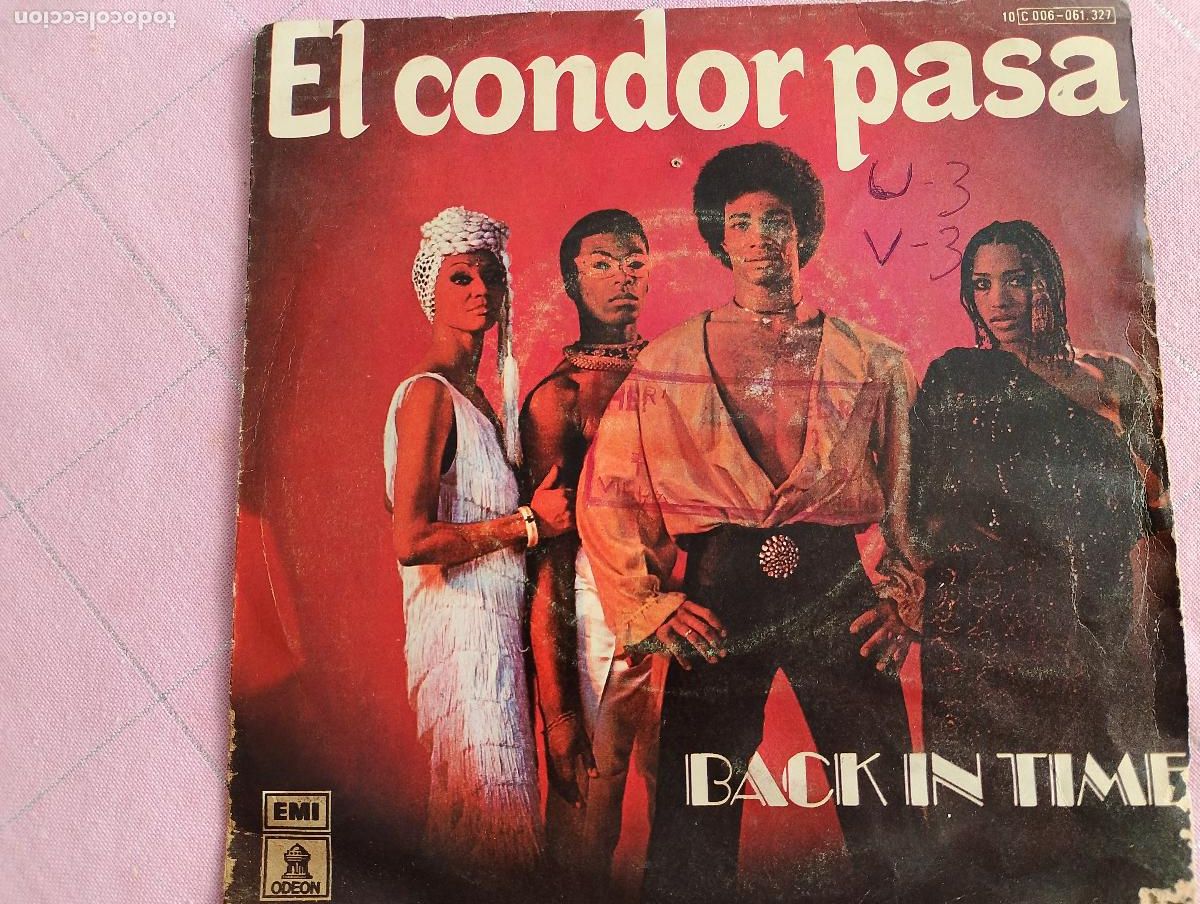 Discos de vinilo: Back In Time &ndash; El Condor Pasa, 1978 - Foto 3