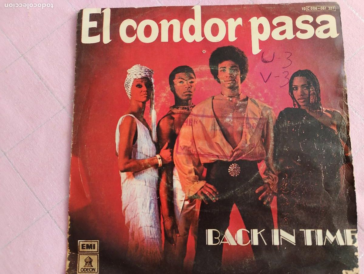 Discos de vinilo: Back In Time &ndash; El Condor Pasa, 1978 - Foto 1