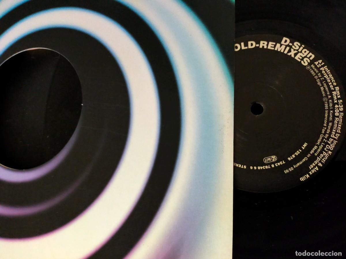 Discos de vinilo: D-SIGN. WHEN IT&acute;S COLD-REMIXES. VER DESCRIPCI&Oacute;N. 1995 - Foto 2