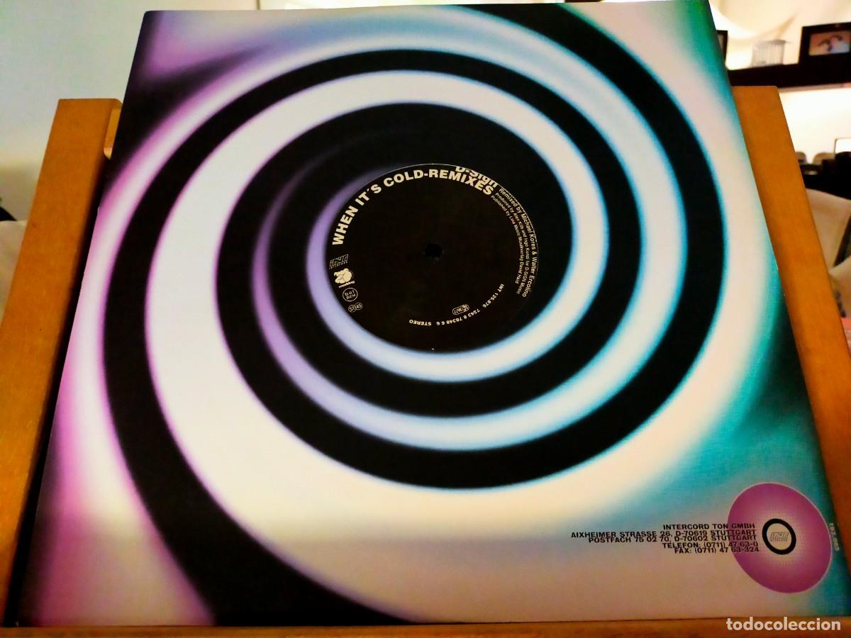 Discos de vinilo: D-SIGN. WHEN IT&acute;S COLD-REMIXES. VER DESCRIPCI&Oacute;N. 1995 - Foto 3