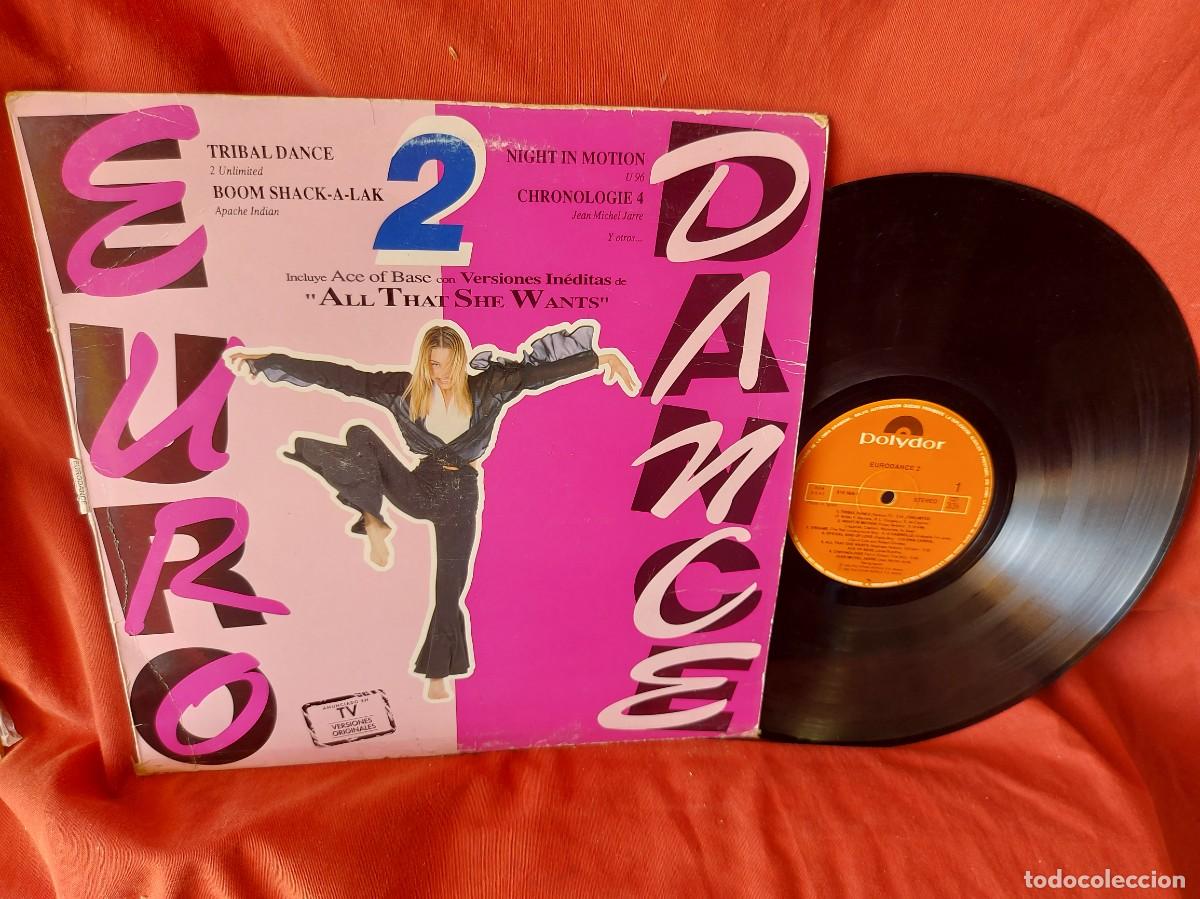 Discos de vinilo: LP EURO DANCE 2 - 1993(( PEDIDOS MINIMOS 10 &euro; ) , CAJA N&ordm;1 - LP