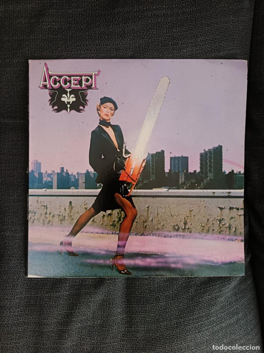 Discos de vinilo: LP Accept. Editado por Discos Victoria 1984. E-30.499 ( VLP - 111)
