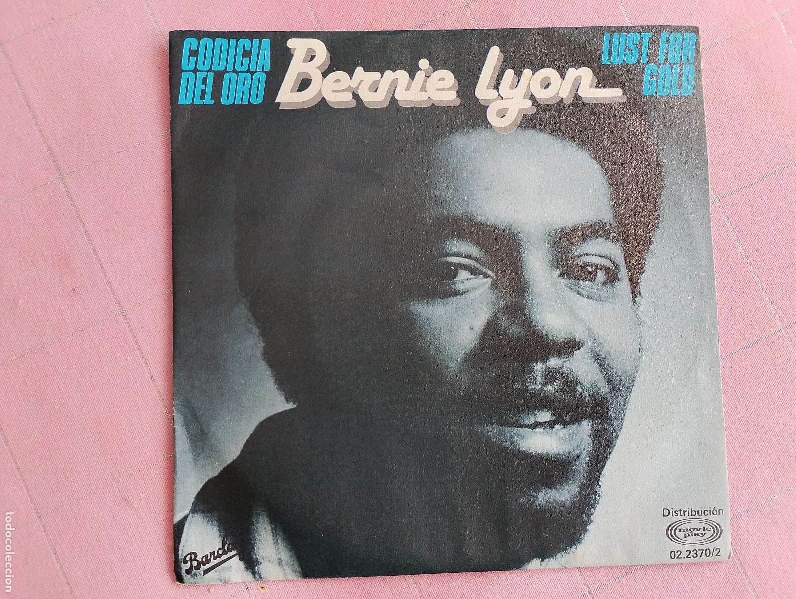 Discos de vinilo: Bernie Lyon &ndash; Codicia Del Oro (Lust For Gold), 1980