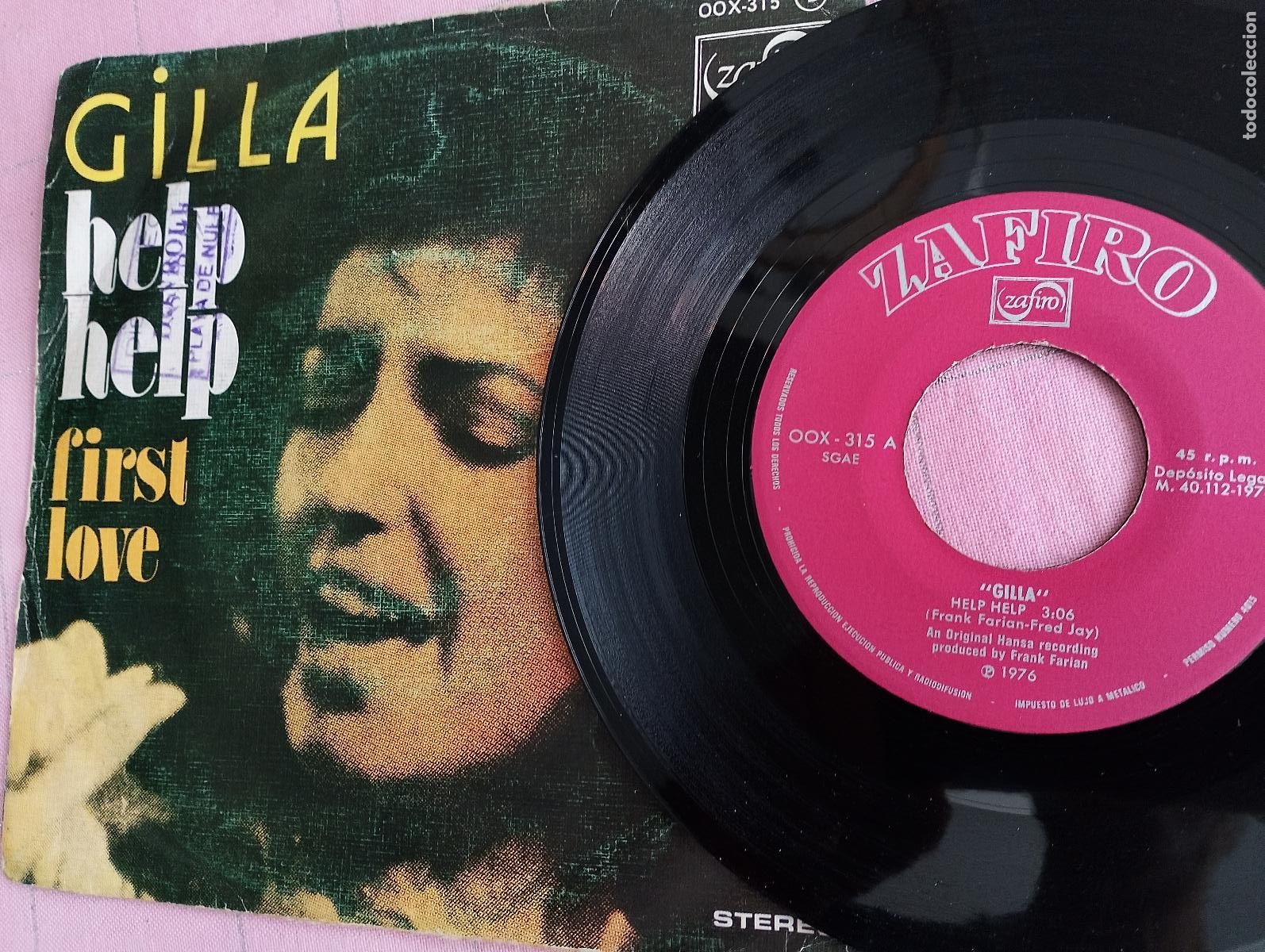 Discos de vinilo: Gilla &ndash; Help Help 1976 - Foto 4