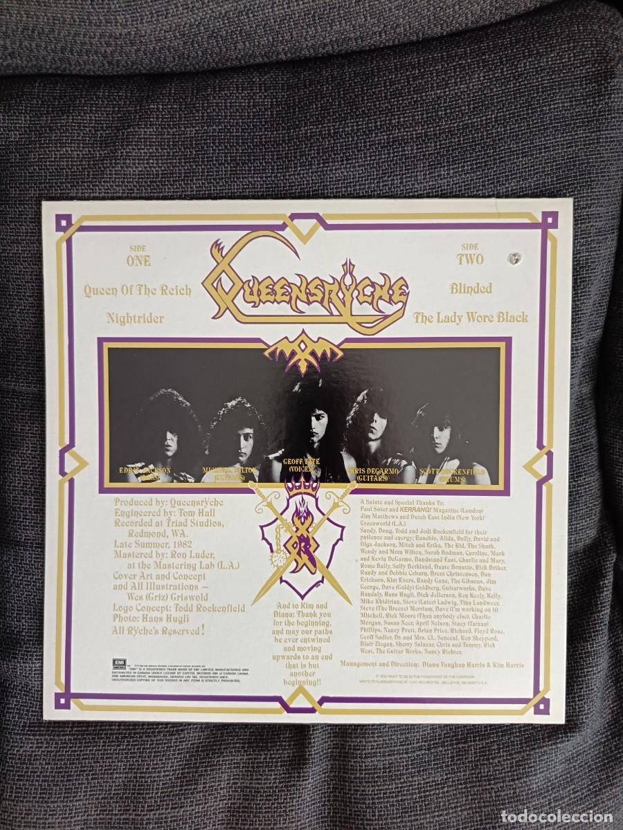 Discos de vinilo: EP Queensryche. EMI USA DLP 19006 - Foto 3