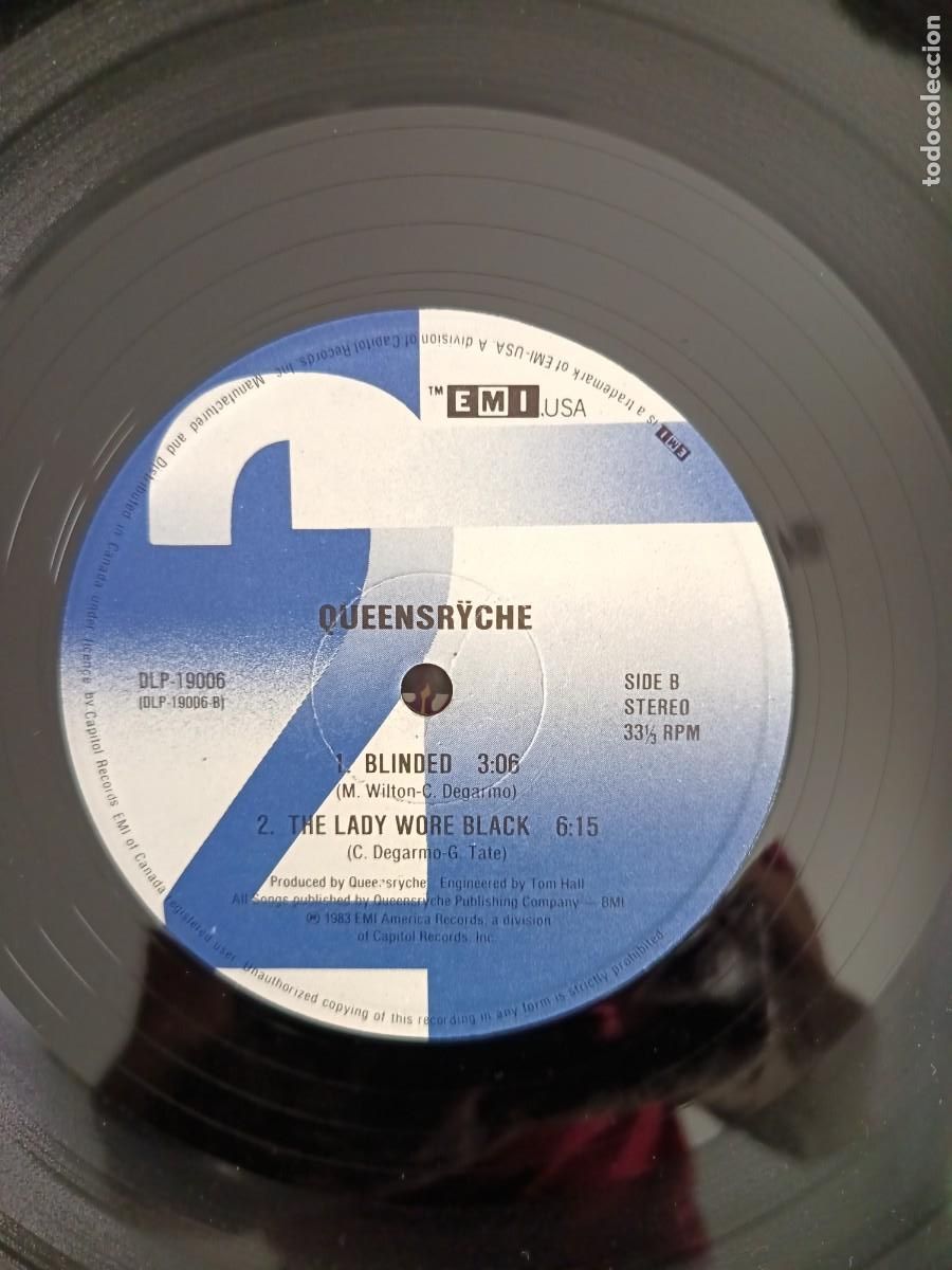 Discos de vinilo: EP Queensryche. EMI USA DLP 19006 - Foto 9