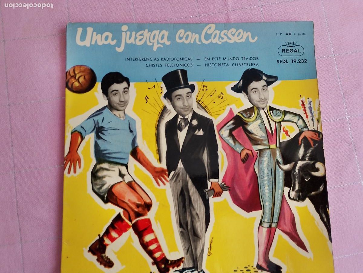 Discos de vinilo: Cassen &ndash; Una Juerga Con Cassen, 1959