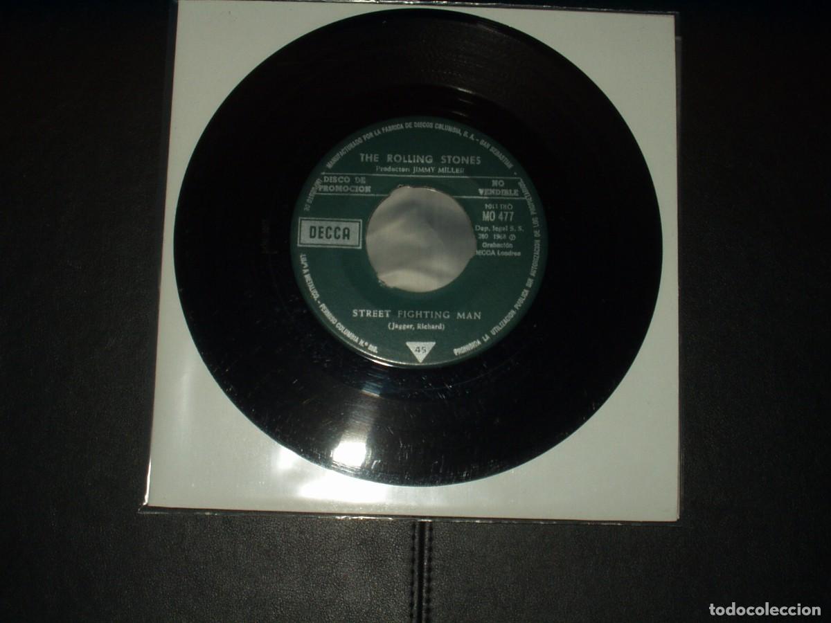 Discos de vinilo: ROLLING STONES SINGLE STREET FIGHTING MAN PROMOCIONAL